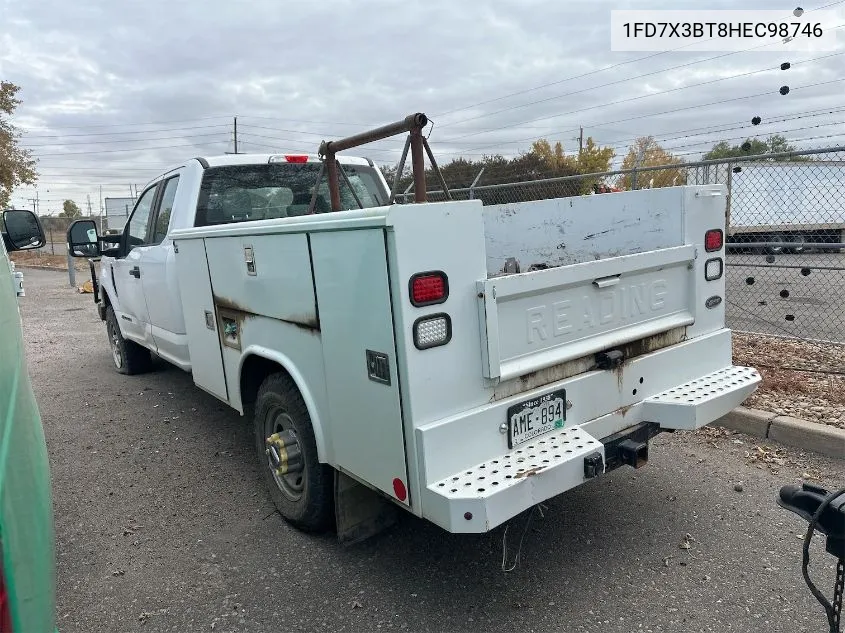 2017 Ford F-350 Xl VIN: 1FD7X3BT8HEC98746 Lot: 40719570