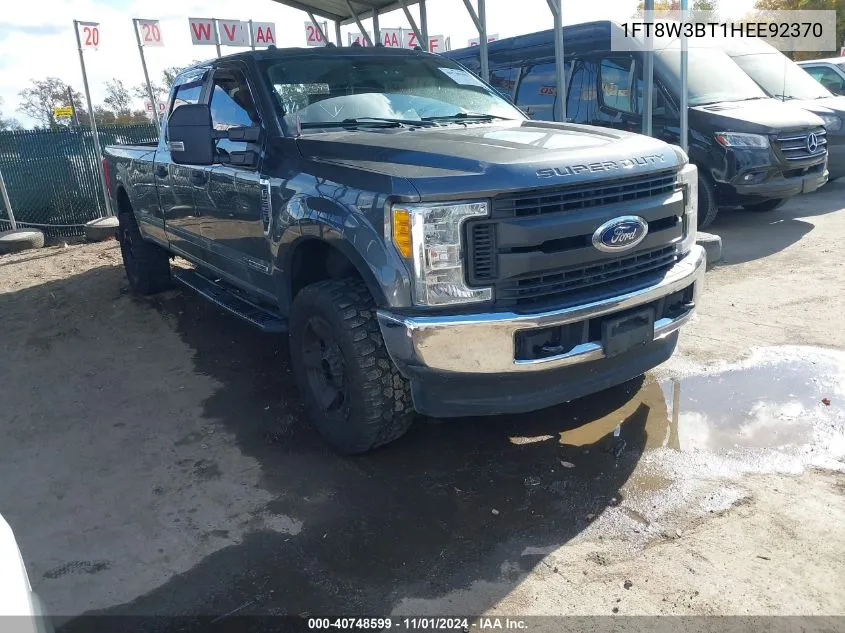 2017 Ford F-350 Xl VIN: 1FT8W3BT1HEE92370 Lot: 40748599