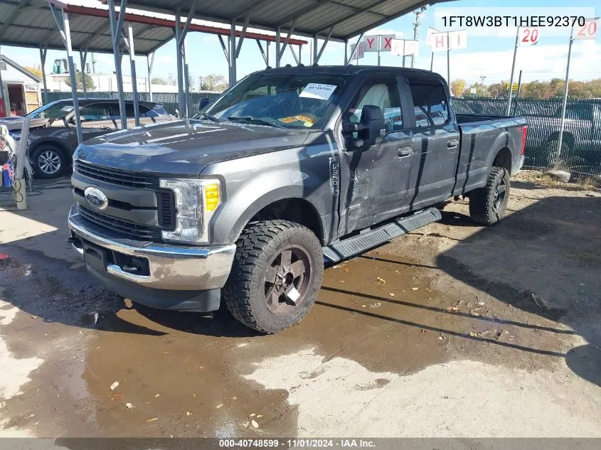 2017 Ford F-350 Xl VIN: 1FT8W3BT1HEE92370 Lot: 40748599