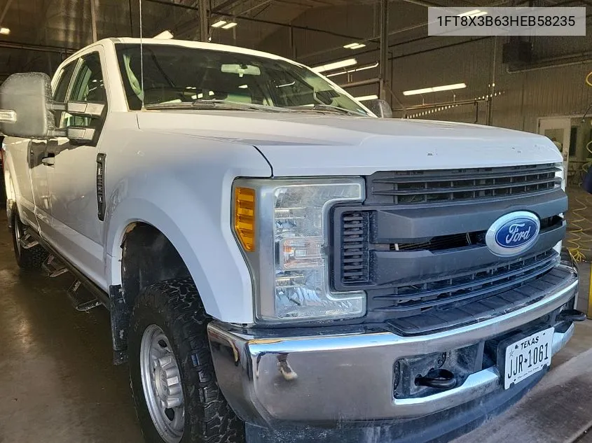 1FT8X3B63HEB58235 2017 Ford F-350 Xl