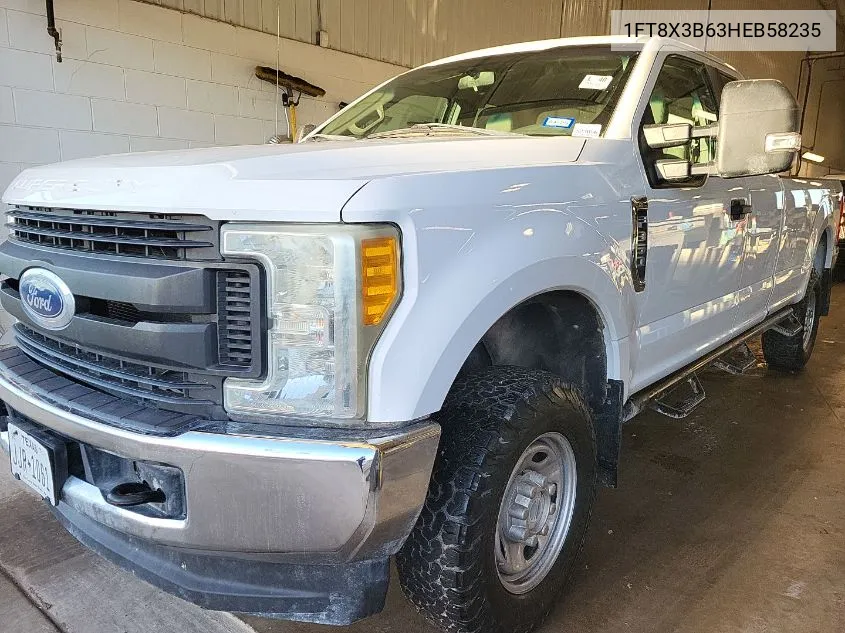 1FT8X3B63HEB58235 2017 Ford F-350 Xl