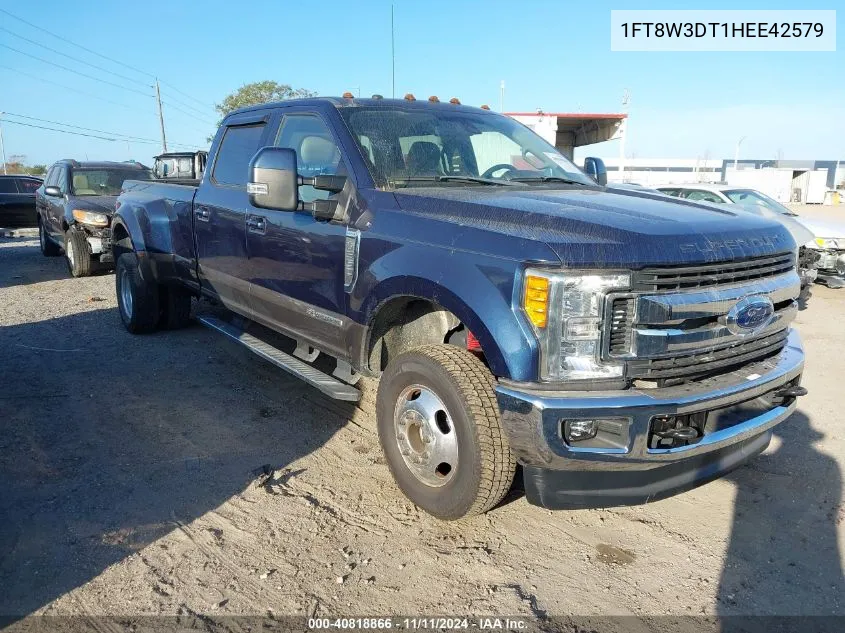 2017 Ford F-350 Lariat VIN: 1FT8W3DT1HEE42579 Lot: 40818866