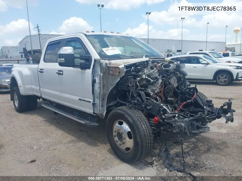 1FT8W3DT8JEC78365 2018 Ford F-350 Xl