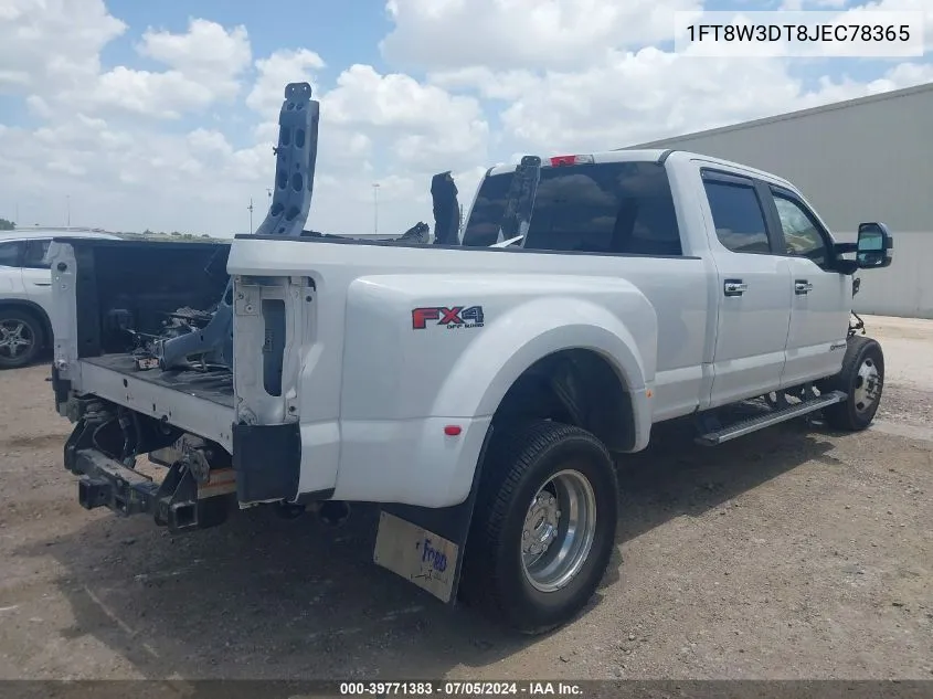 1FT8W3DT8JEC78365 2018 Ford F-350 Xl