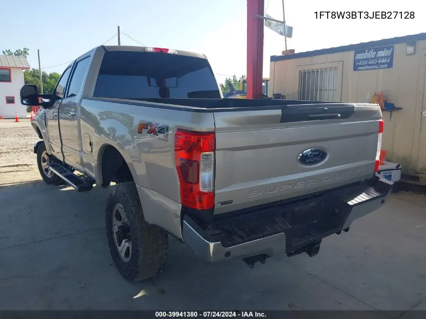 2018 Ford F-350 Lariat VIN: 1FT8W3BT3JEB27128 Lot: 39941380