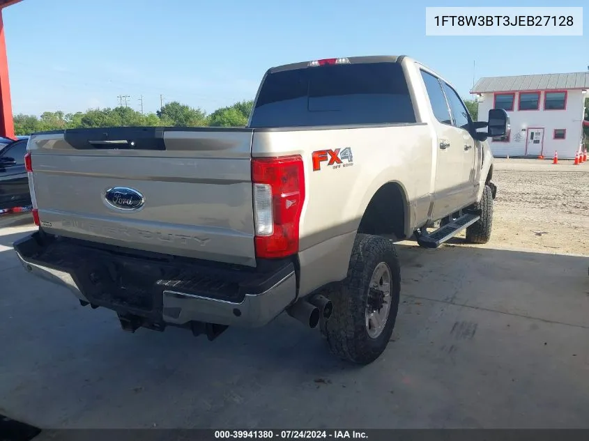 1FT8W3BT3JEB27128 2018 Ford F-350 Lariat