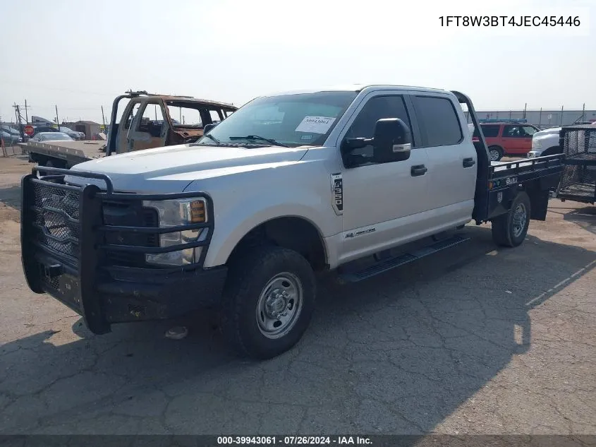 2018 Ford F-350 Xl VIN: 1FT8W3BT4JEC45446 Lot: 39943061