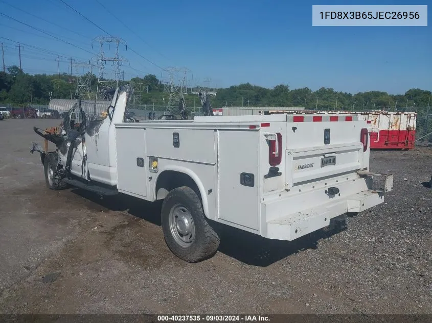 1FD8X3B65JEC26956 2018 Ford F-350 Xl