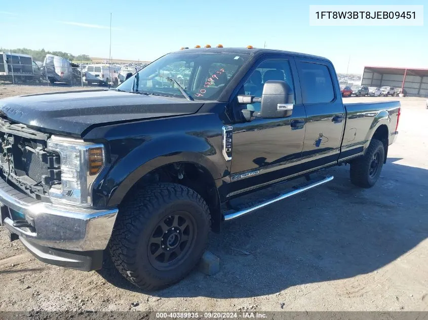 1FT8W3BT8JEB09451 2018 Ford F-350 Xl