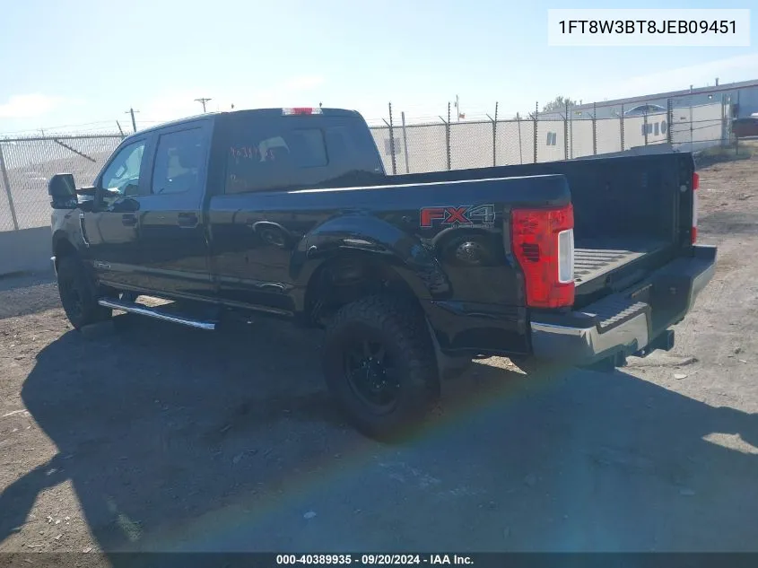 1FT8W3BT8JEB09451 2018 Ford F-350 Xl