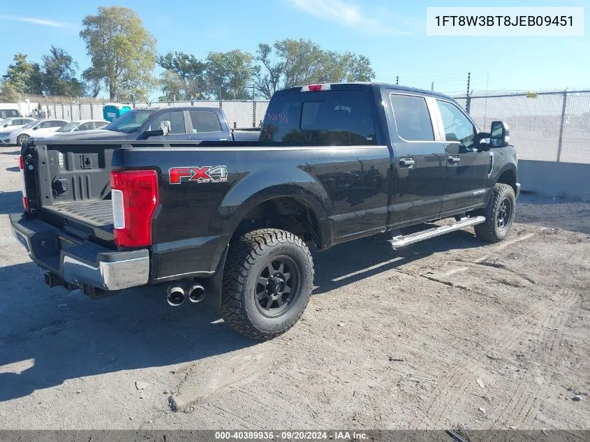 1FT8W3BT8JEB09451 2018 Ford F-350 Xl