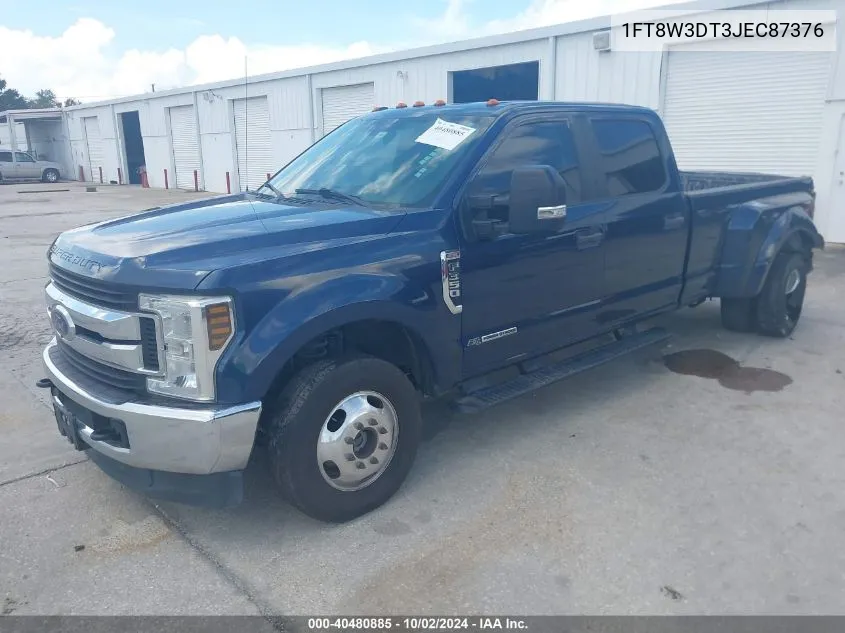 2018 Ford F-350 Xl VIN: 1FT8W3DT3JEC87376 Lot: 40480885