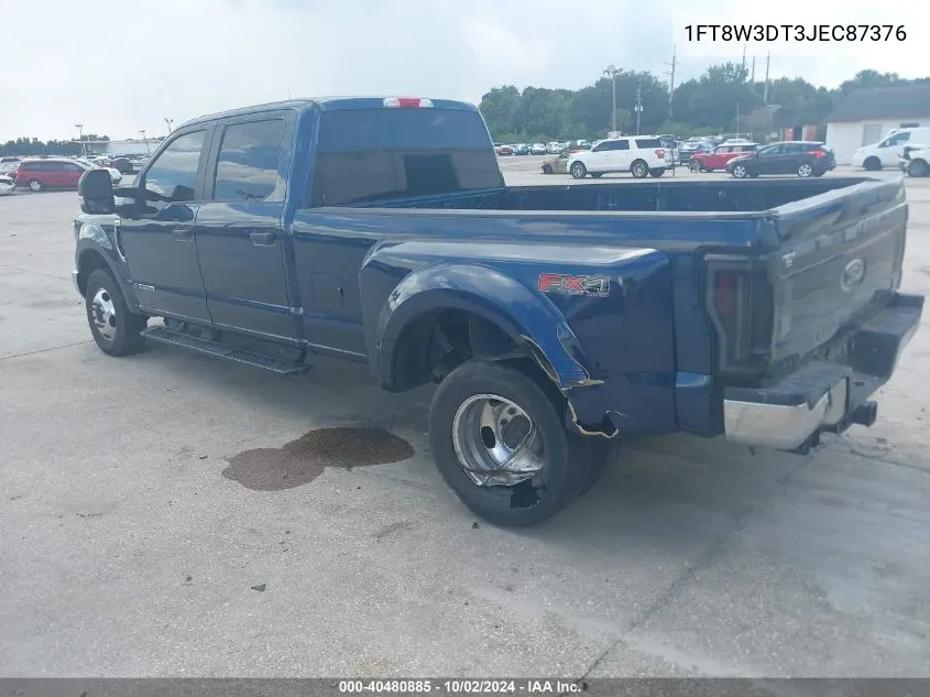 2018 Ford F-350 Xl VIN: 1FT8W3DT3JEC87376 Lot: 40480885