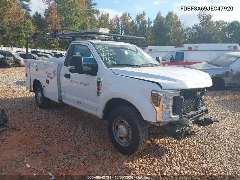 2018 Ford F-350 Xl VIN: 1FDBF3A69JEC47920 Lot: 40542791