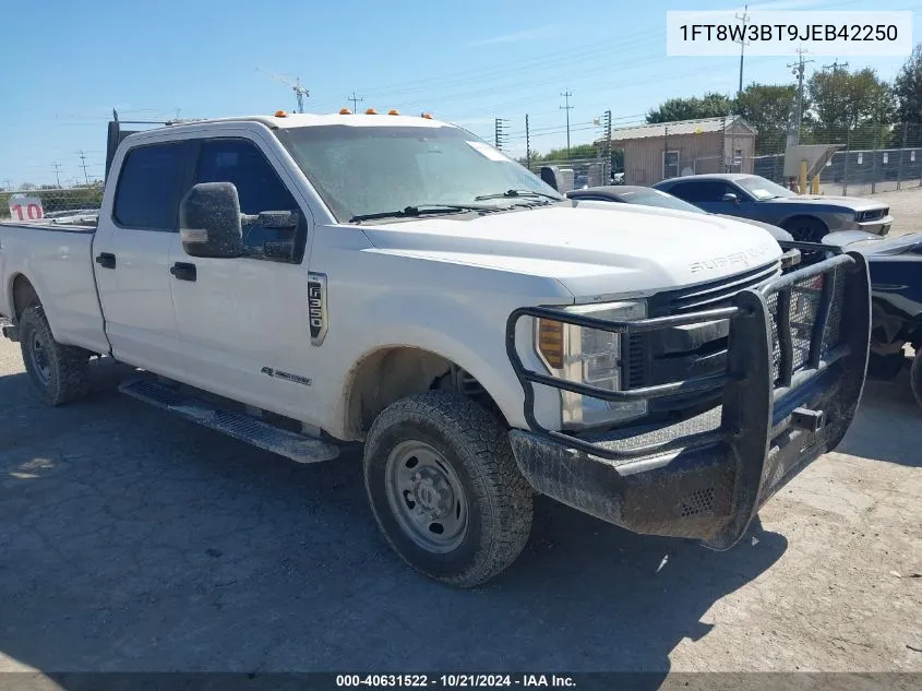 2018 Ford F-350 Xl VIN: 1FT8W3BT9JEB42250 Lot: 40631522