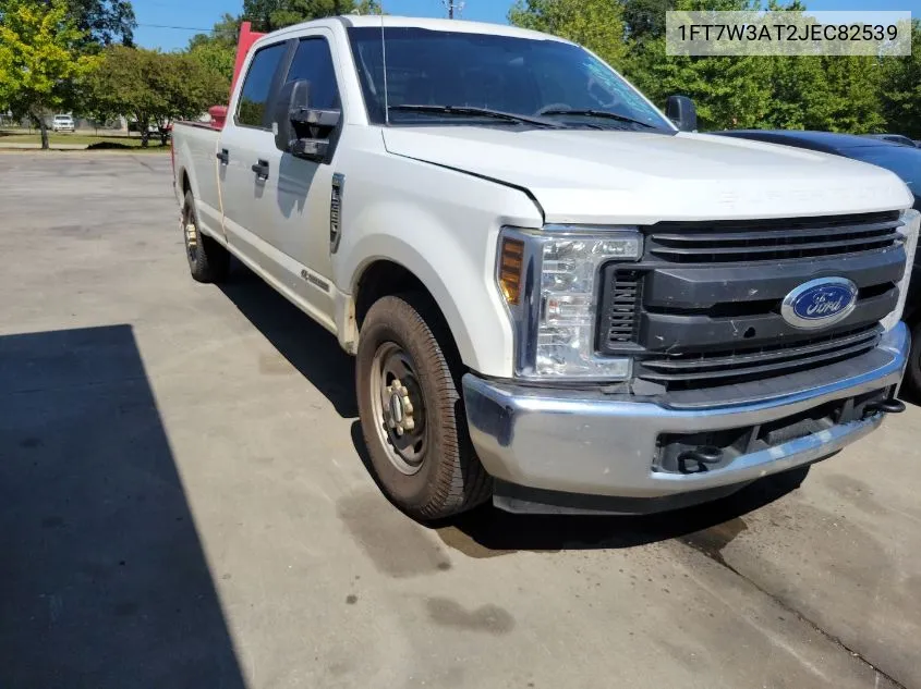 2018 Ford F-350 Xl VIN: 1FT7W3AT2JEC82539 Lot: 40659274