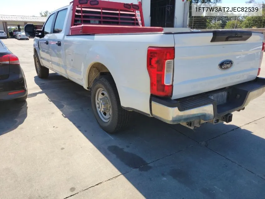 2018 Ford F-350 Xl VIN: 1FT7W3AT2JEC82539 Lot: 40659274