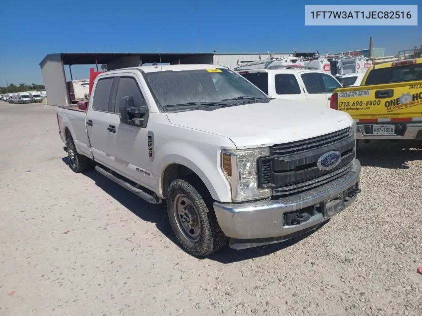 2018 Ford F350 Super Duty VIN: 1FT7W3AT1JEC82516 Lot: 40709794