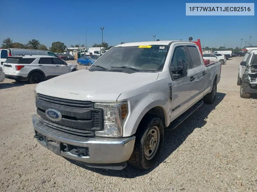 2018 Ford F350 Super Duty VIN: 1FT7W3AT1JEC82516 Lot: 40709794