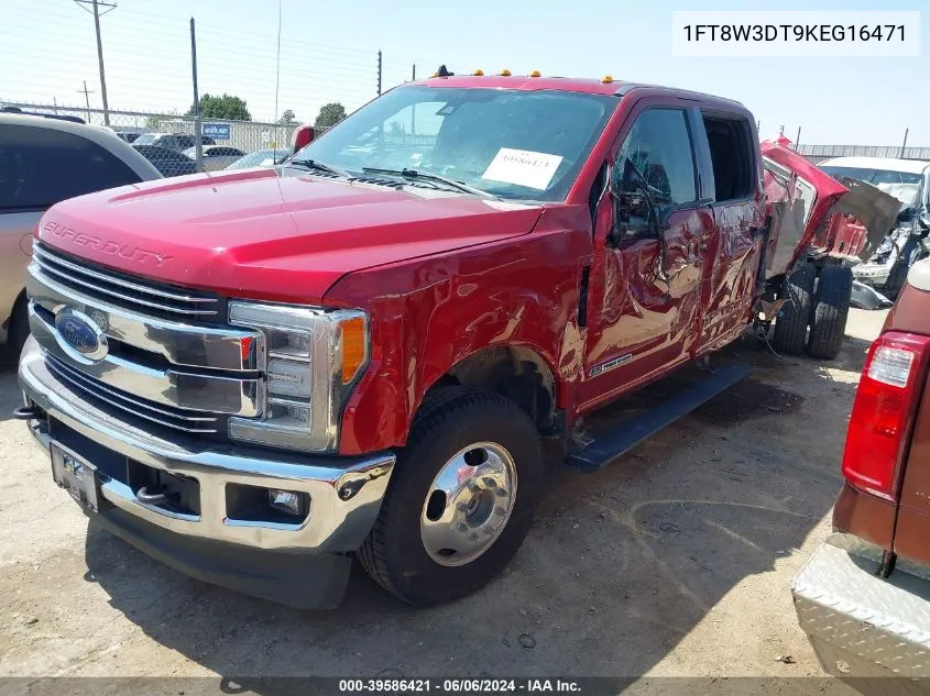 1FT8W3DT9KEG16471 2019 Ford F-350 Lariat