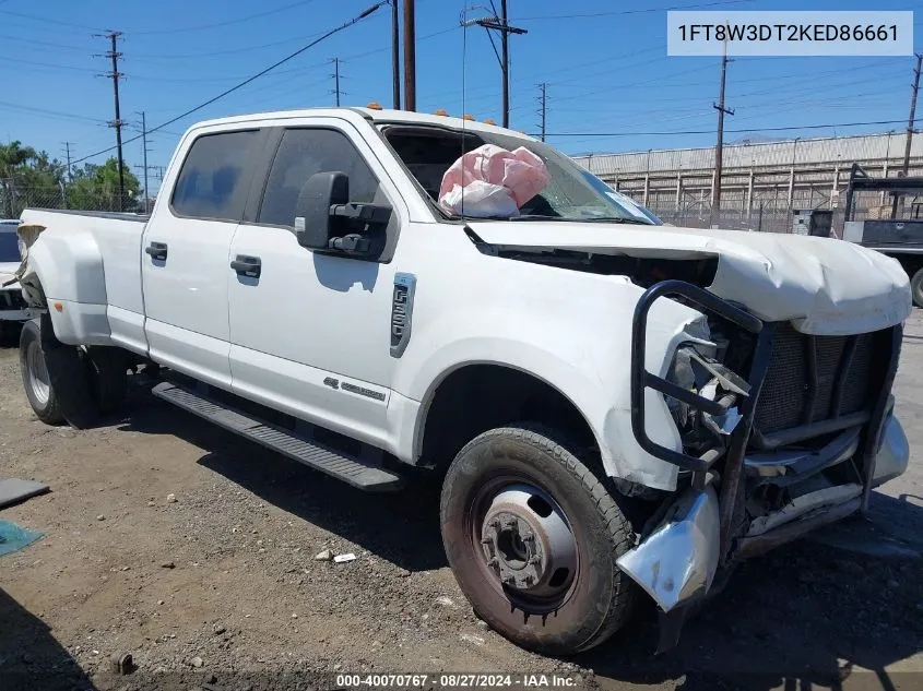 1FT8W3DT2KED86661 2019 Ford F-350 Xl