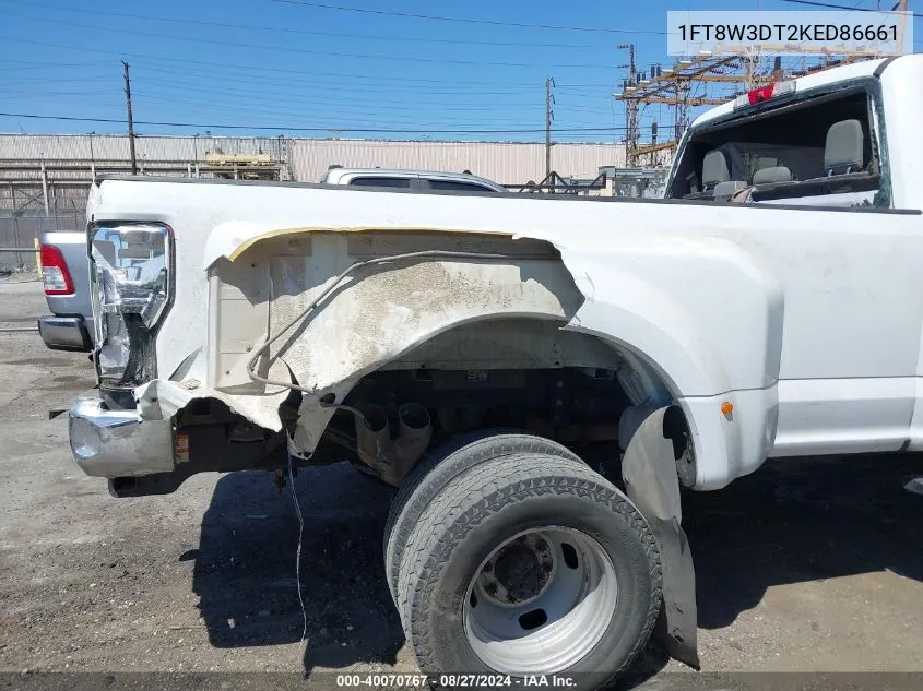 1FT8W3DT2KED86661 2019 Ford F-350 Xl