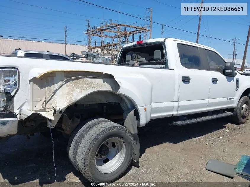 1FT8W3DT2KED86661 2019 Ford F-350 Xl