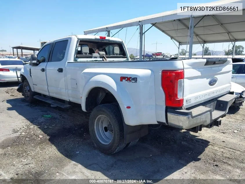 1FT8W3DT2KED86661 2019 Ford F-350 Xl