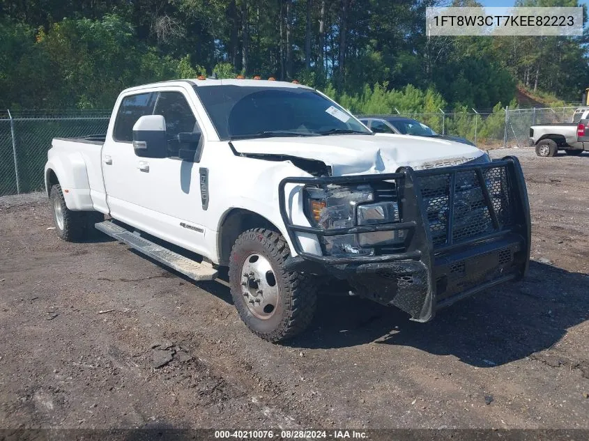 1FT8W3CT7KEE82223 2019 Ford F-350 Lariat