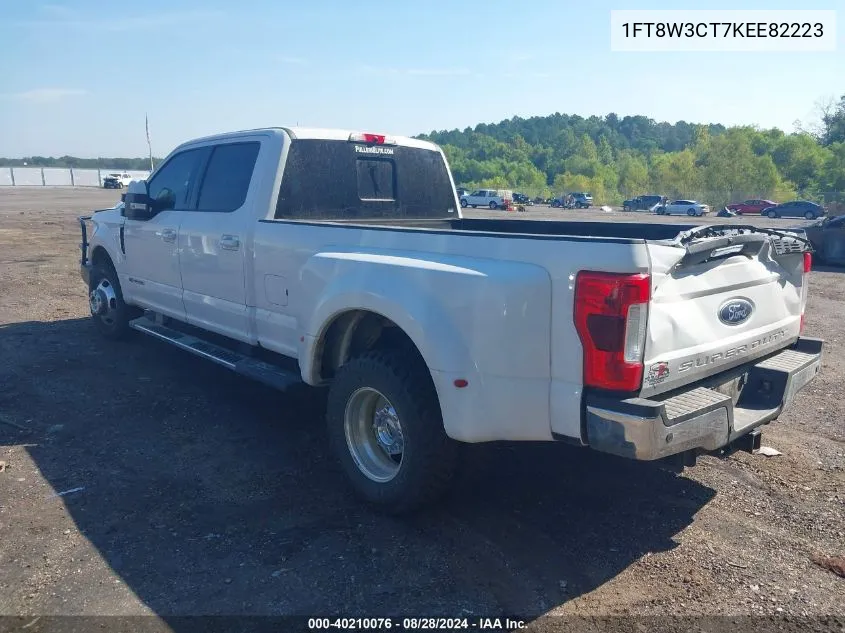 1FT8W3CT7KEE82223 2019 Ford F-350 Lariat