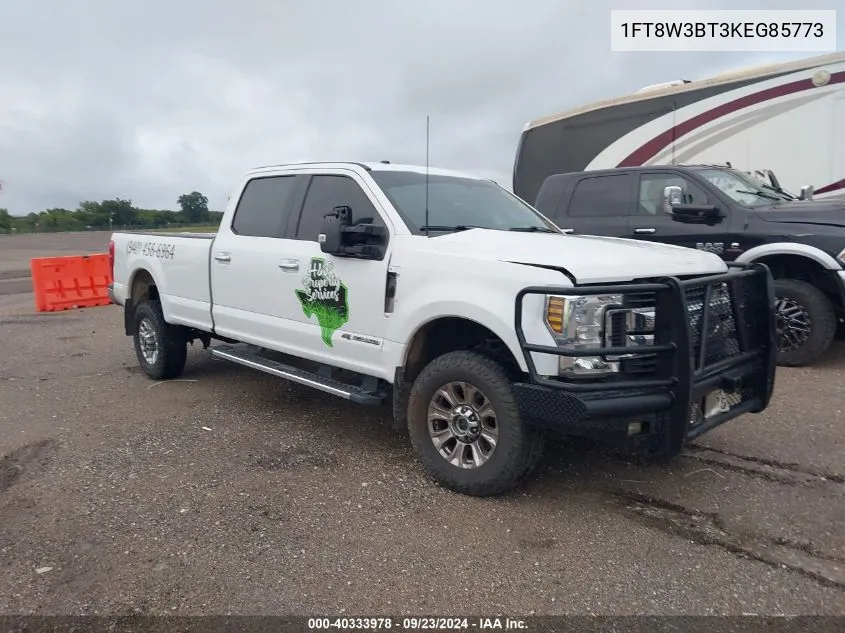 2019 Ford F350 Super Duty VIN: 1FT8W3BT3KEG85773 Lot: 40333978