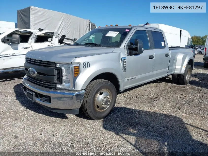 2019 Ford F350 Super Duty VIN: 1FT8W3CT9KEE81297 Lot: 40354943