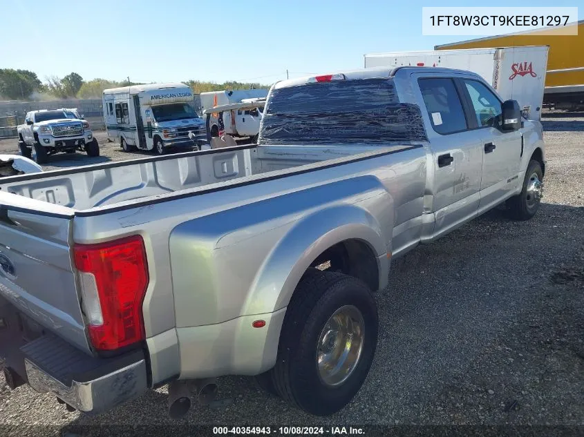 2019 Ford F350 Super Duty VIN: 1FT8W3CT9KEE81297 Lot: 40354943