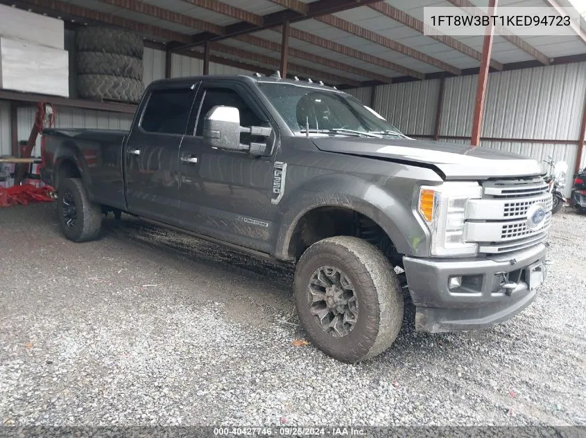 2019 Ford F-350 Platinum VIN: 1FT8W3BT1KED94723 Lot: 40427746