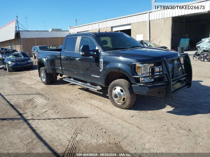 1FT8W3DT6KED26673 2019 Ford F-350 Xl