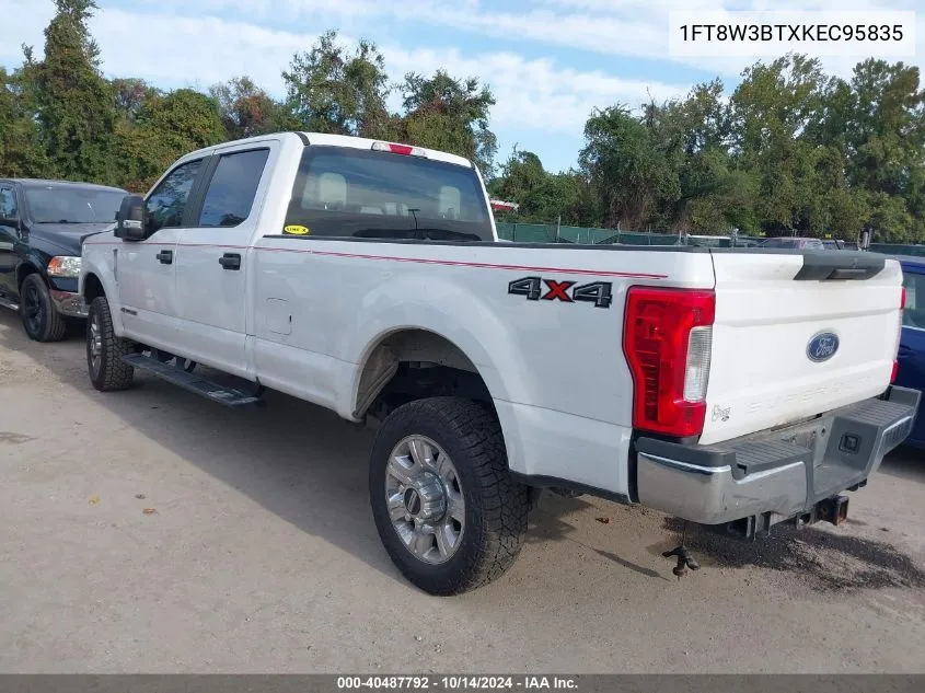 2019 Ford F-350 Xl VIN: 1FT8W3BTXKEC95835 Lot: 40487792