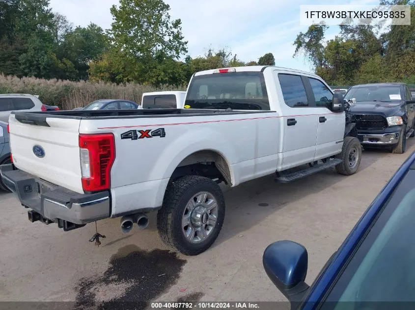 2019 Ford F-350 Xl VIN: 1FT8W3BTXKEC95835 Lot: 40487792