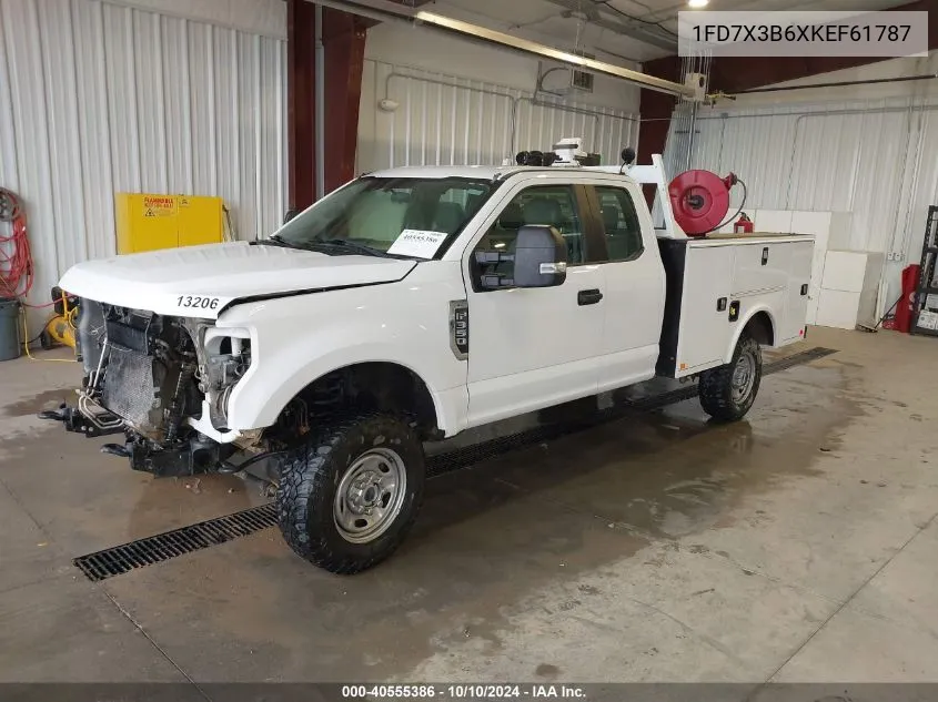 2019 Ford F-350 Xl VIN: 1FD7X3B6XKEF61787 Lot: 40555386