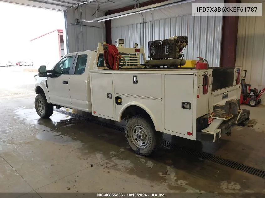 1FD7X3B6XKEF61787 2019 Ford F-350 Xl