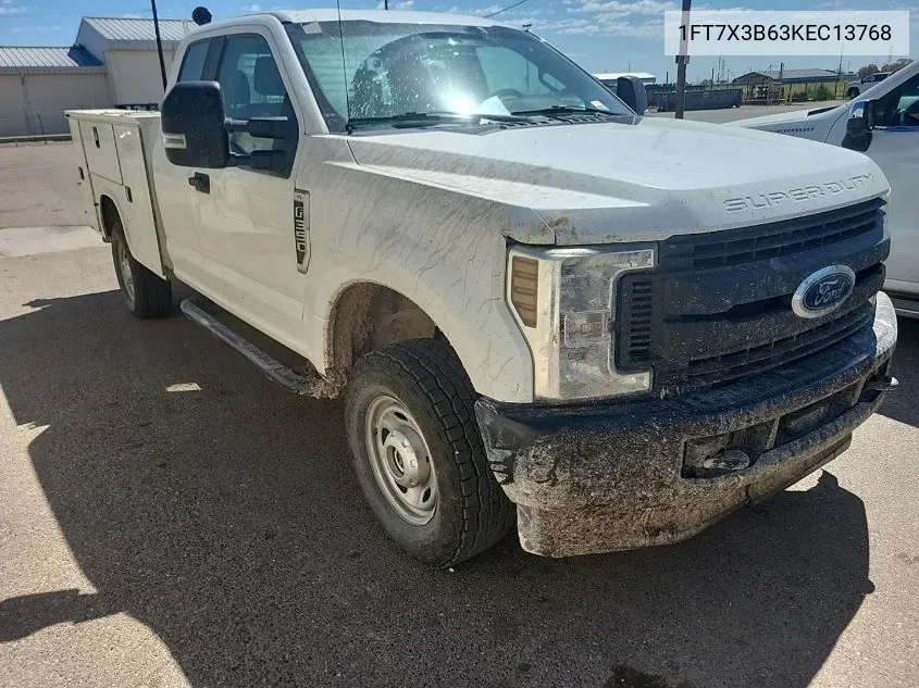 2019 Ford F-350 Xl VIN: 1FT7X3B63KEC13768 Lot: 40588924