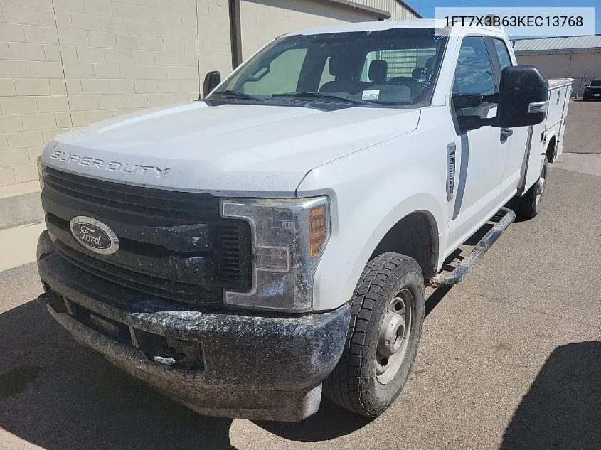 2019 Ford F-350 Xl VIN: 1FT7X3B63KEC13768 Lot: 40588924