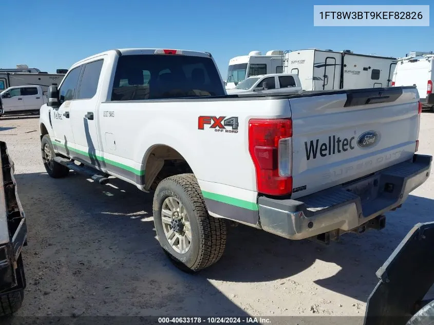 2019 Ford F-350 Xlt VIN: 1FT8W3BT9KEF82826 Lot: 40633178