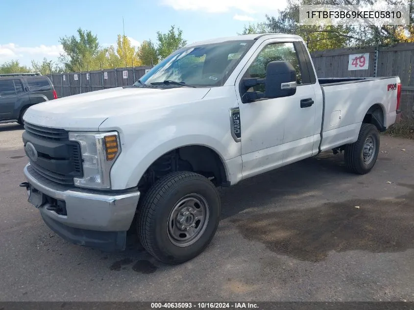 2019 Ford F-350 Xl VIN: 1FTBF3B69KEE05810 Lot: 40635093