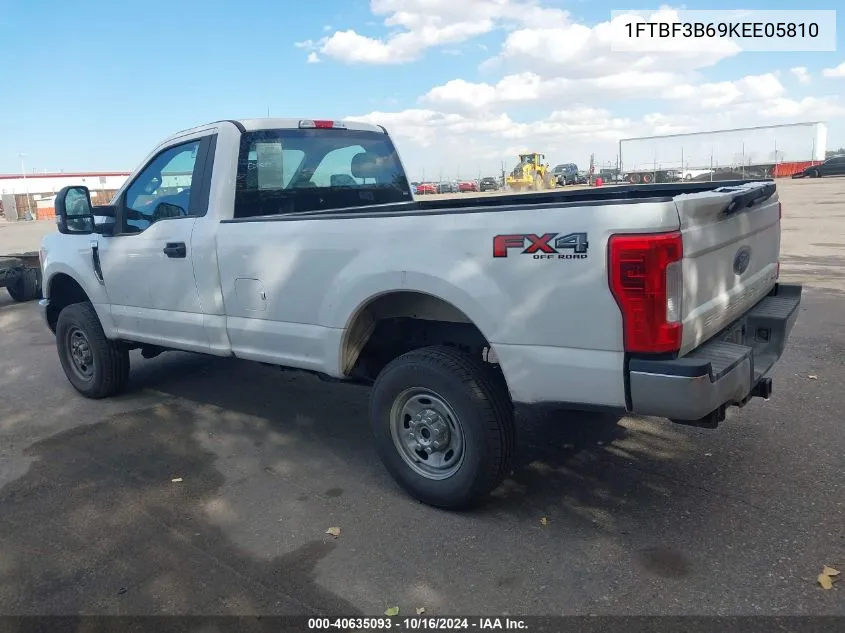 2019 Ford F-350 Xl VIN: 1FTBF3B69KEE05810 Lot: 40635093