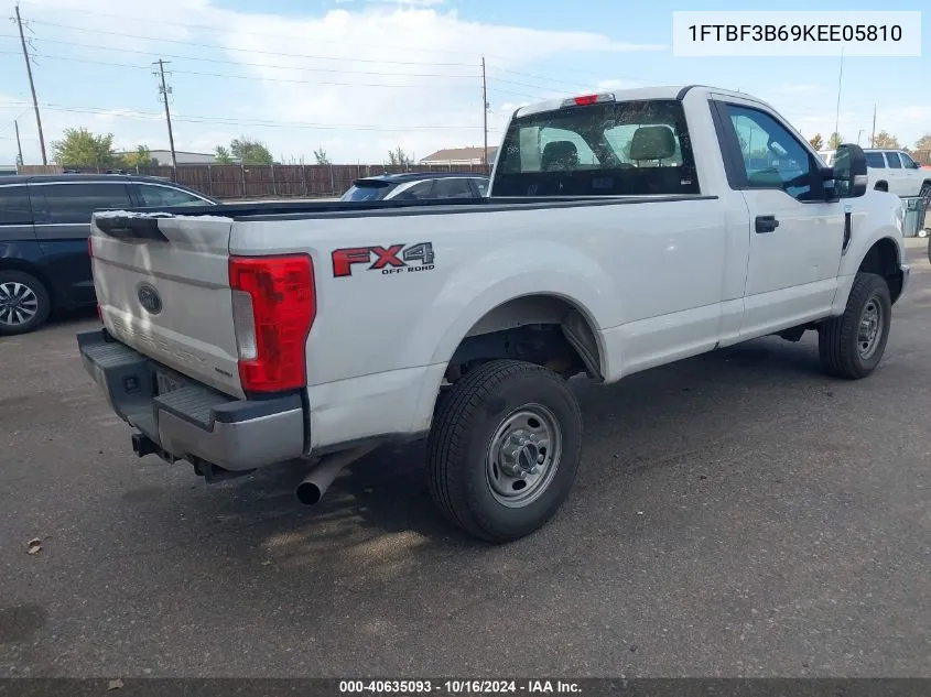 2019 Ford F-350 Xl VIN: 1FTBF3B69KEE05810 Lot: 40635093