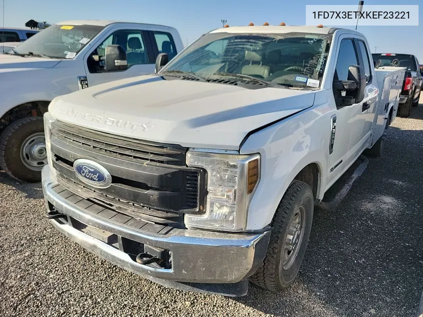 2019 Ford F350 Super Duty VIN: 1FD7X3ETXKEF23221 Lot: 40644851