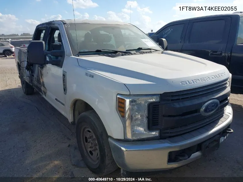 2019 Ford F-350 Xl VIN: 1FT8W3AT4KEE02055 Lot: 40649710