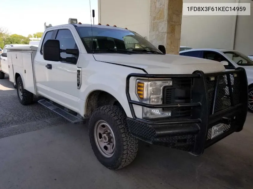 2019 Ford F350 Super Duty VIN: 1FD8X3F61KEC14959 Lot: 40695490