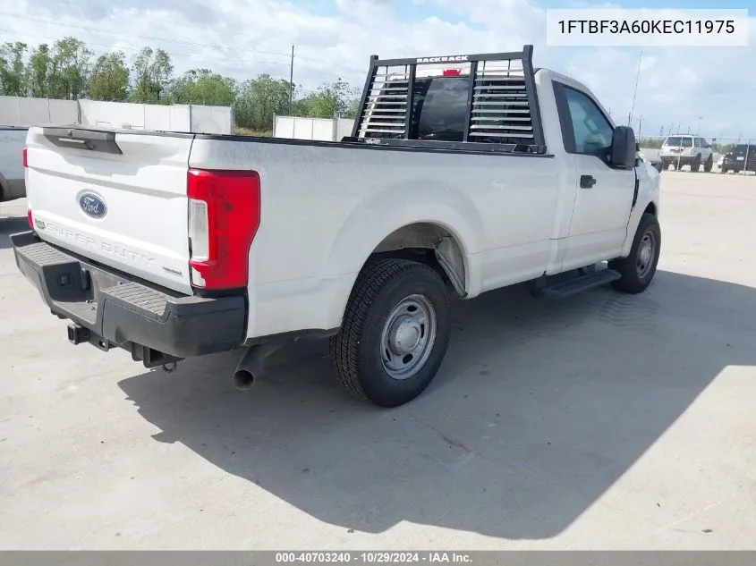 2019 Ford F-350 Xl VIN: 1FTBF3A60KEC11975 Lot: 40703240