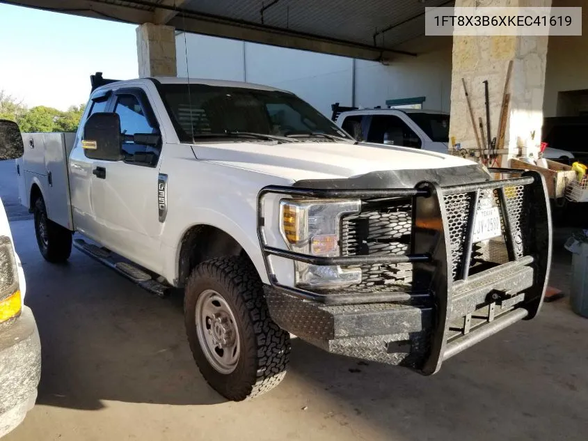 2019 Ford F350 Super Duty VIN: 1FT8X3B6XKEC41619 Lot: 40709795